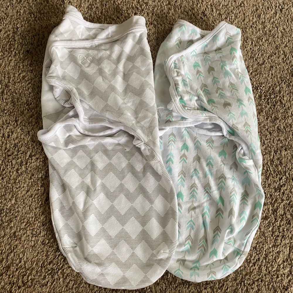 Gender neutral swaddle bundle